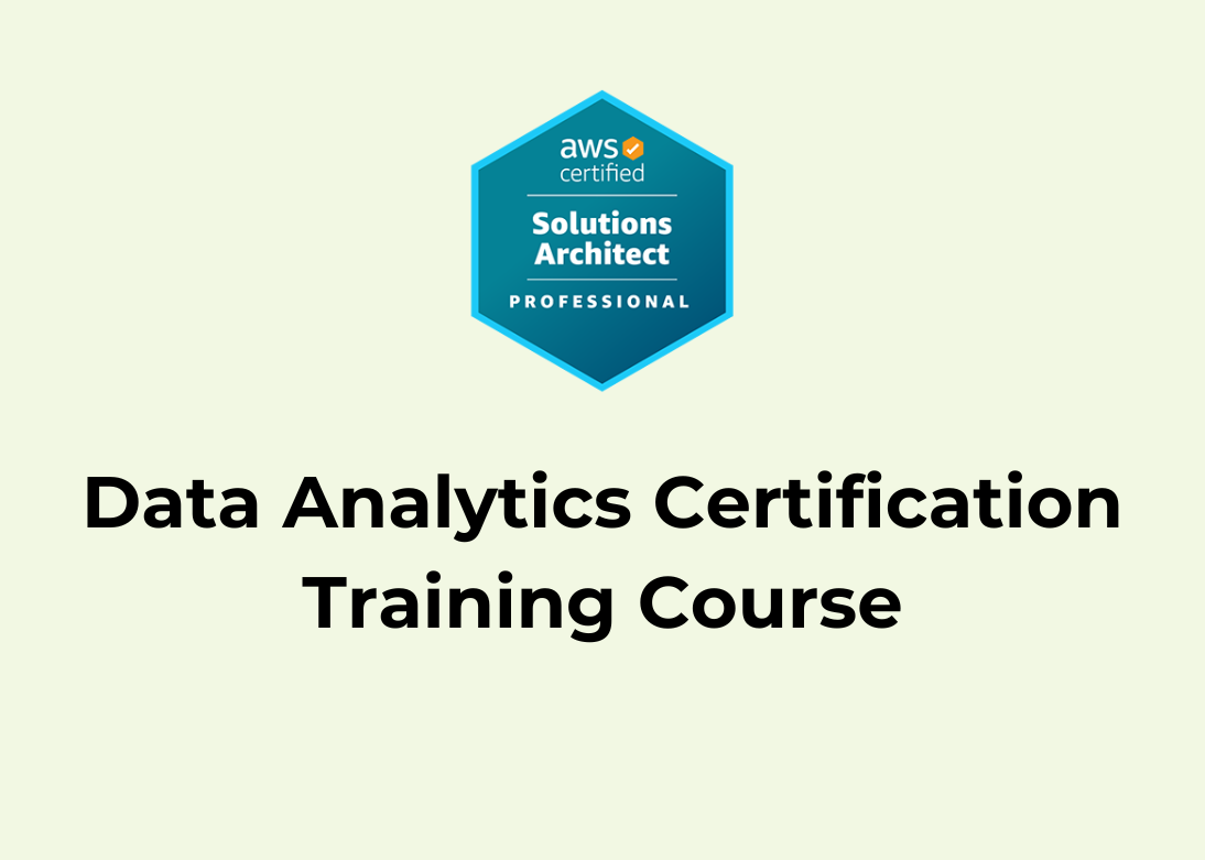 Data Analytics Certification Training Course